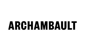 Inscription "Archambault' en noir
